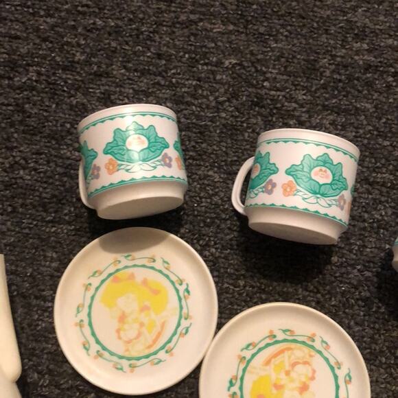 Vintage Cabbage Patch Kids 80's Tea Set Play set 1984 - Picture 4 of 5